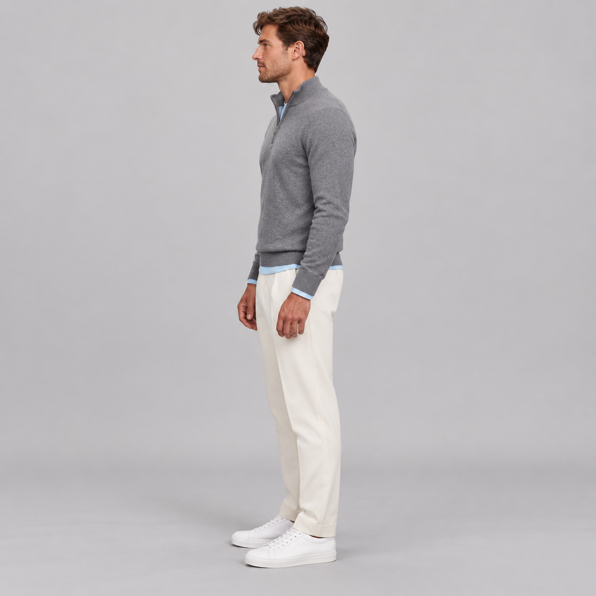 Westenbury Men’s Half Zip Sweater
