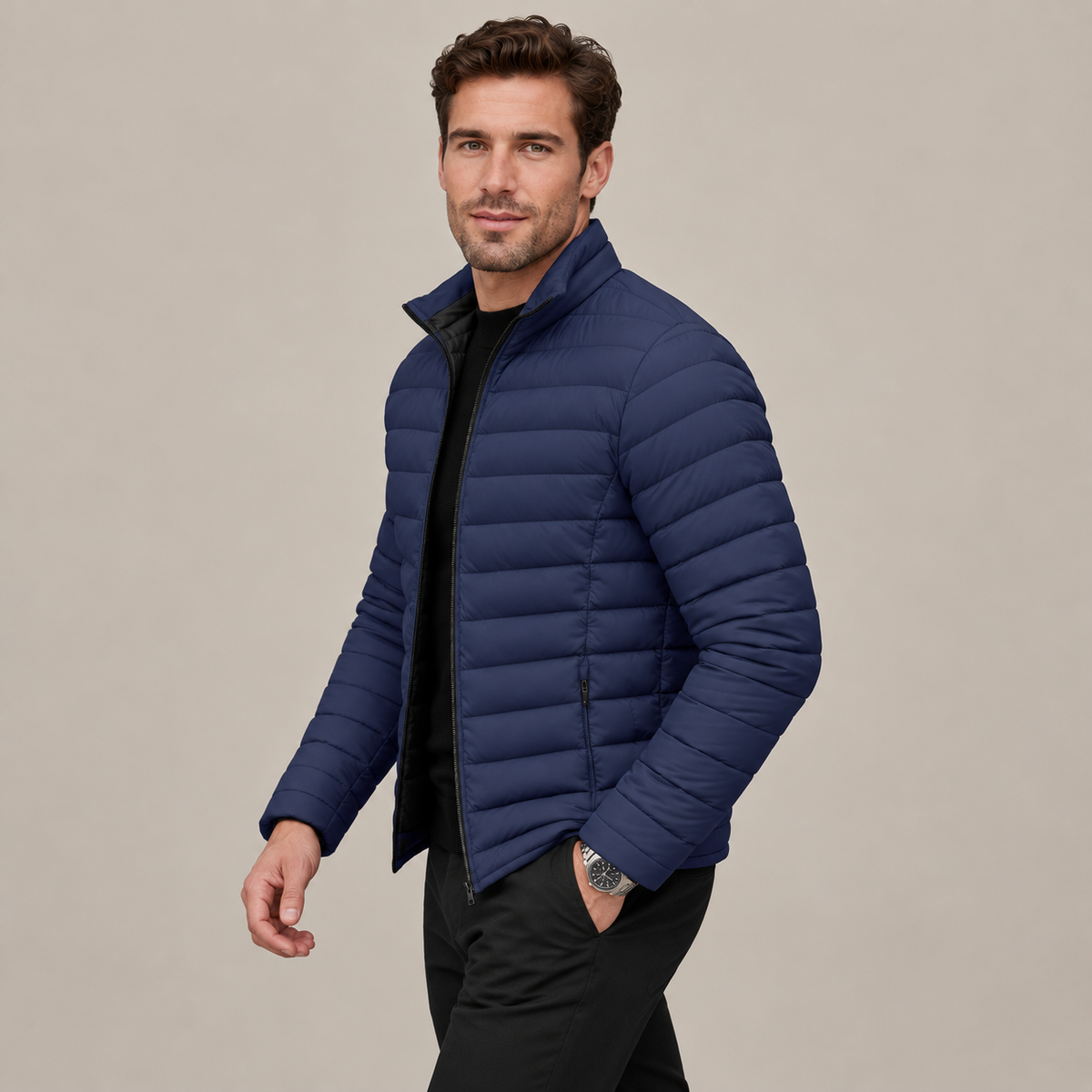Westenbury  Men’s Padded Windproof Puffer Jacket