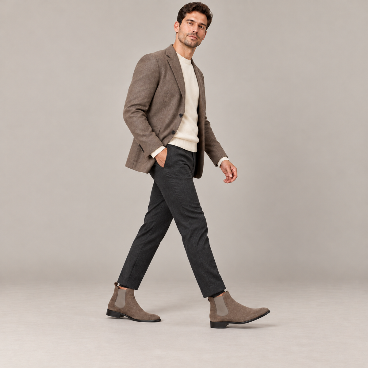 Westenbury Men’s Business Double Elastic Chelsea Boots