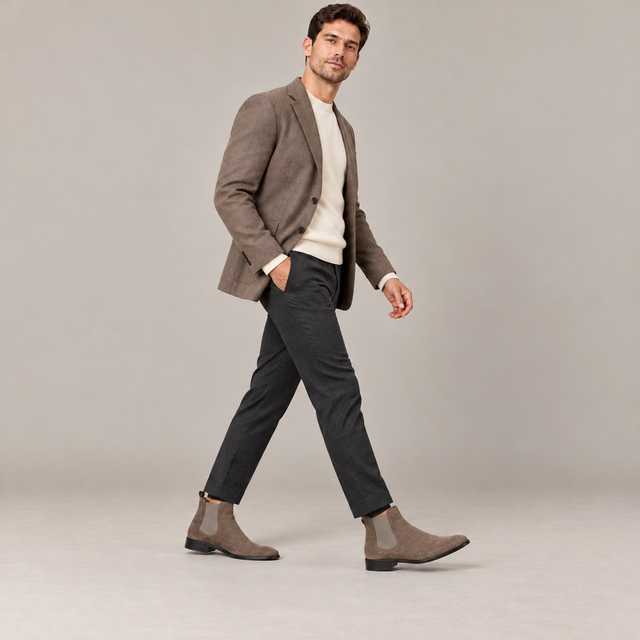 Westenbury Men’s Business Double Elastic Chelsea Boots