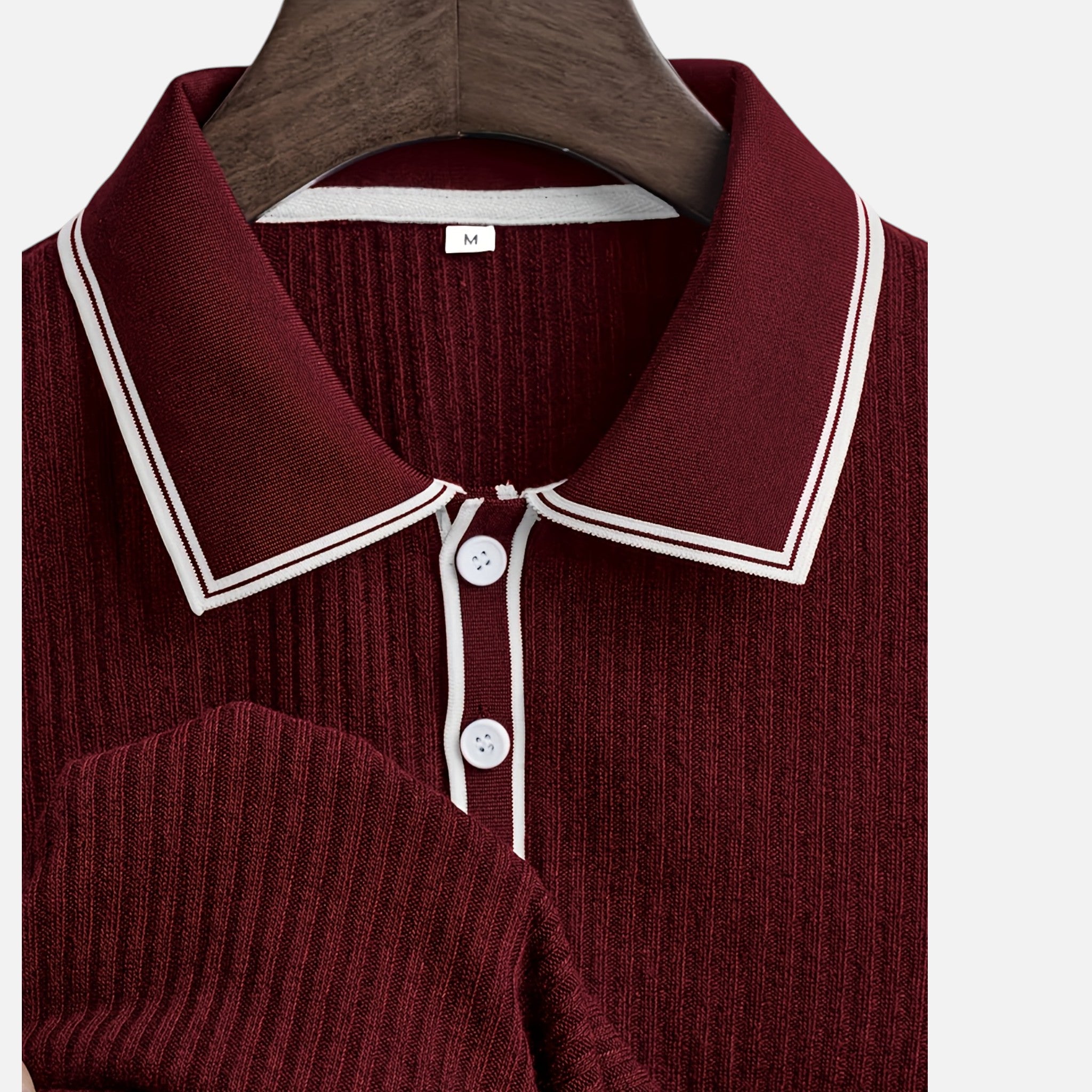 Westenbury | Men’s Contrast Polo | Effortless Casual Elegance