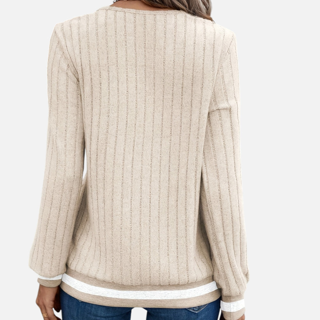 Westenbury | Women’s Ribbed Long Sleeve | Timeless Everyday Elegance