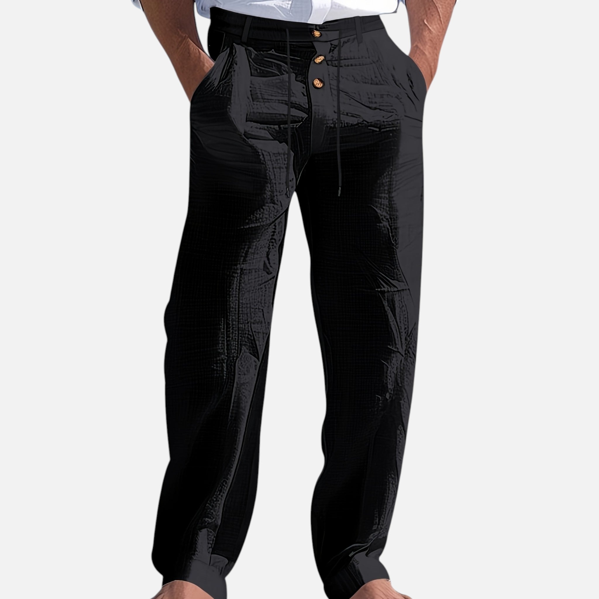 Westenbury | Men’s Linen Trousers | Riviera Leisure Elegance