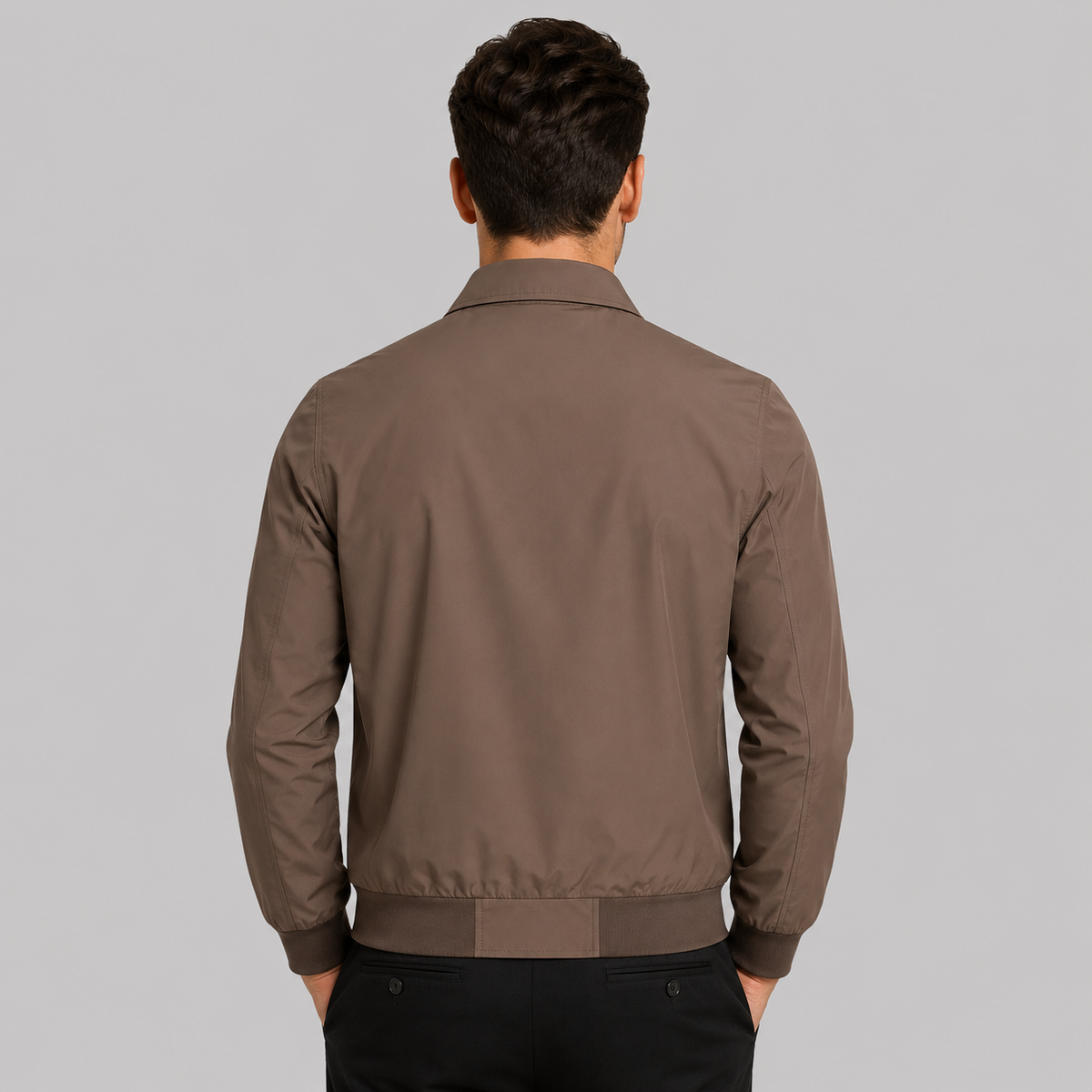 Westenbury | Men’s Full-Zip Casual Jacket | Point Collar Lightweight Outerwear