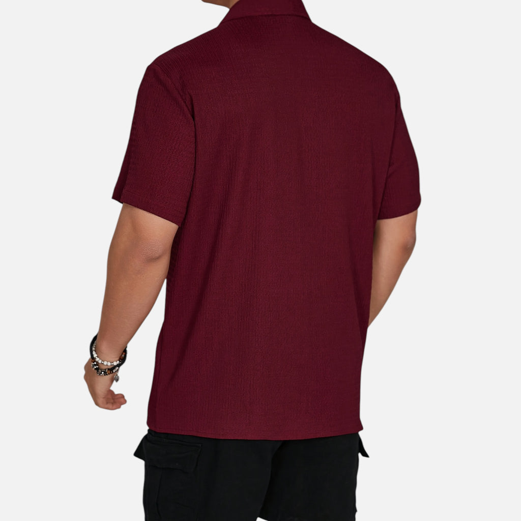 Westenbury | Men’s Casual Button-Up Shirt | Classic Black Style