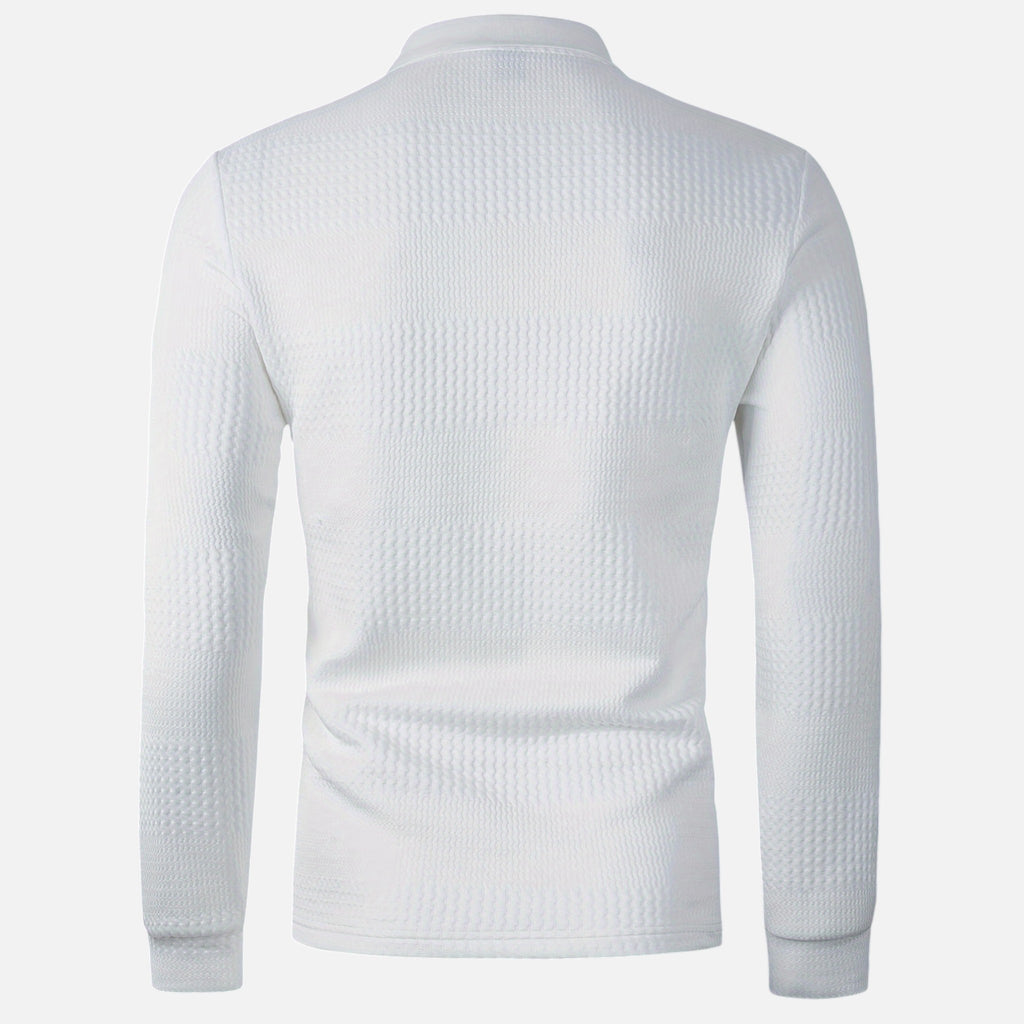 Westenbury | Men’s Casual Jacquard Shirt | Versatile Everyday Wear