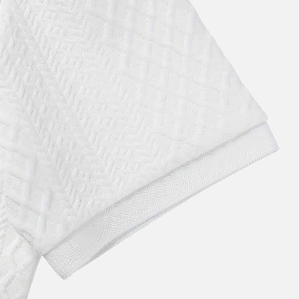 Westenbury | Westenbury | Men’s Jacquard Polo | Refined All-Season Elegance