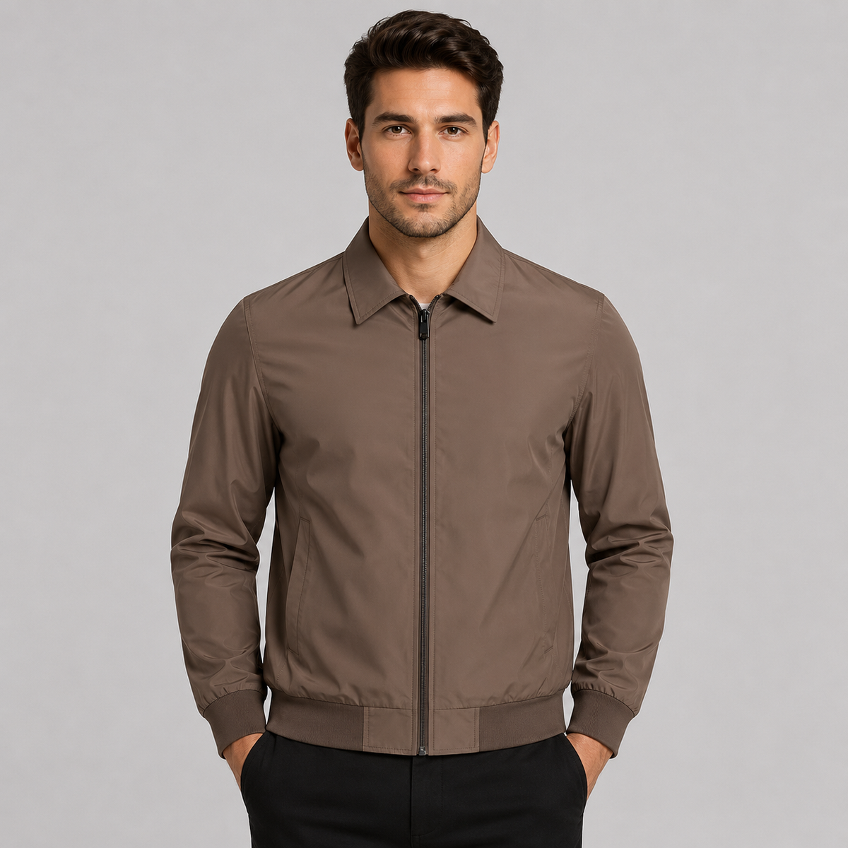 Westenbury Men’s Full-Zip Casual Jacket