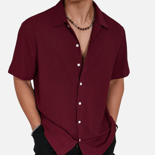 Westenbury | Men’s Casual Button-Up Shirt | Classic Black Style