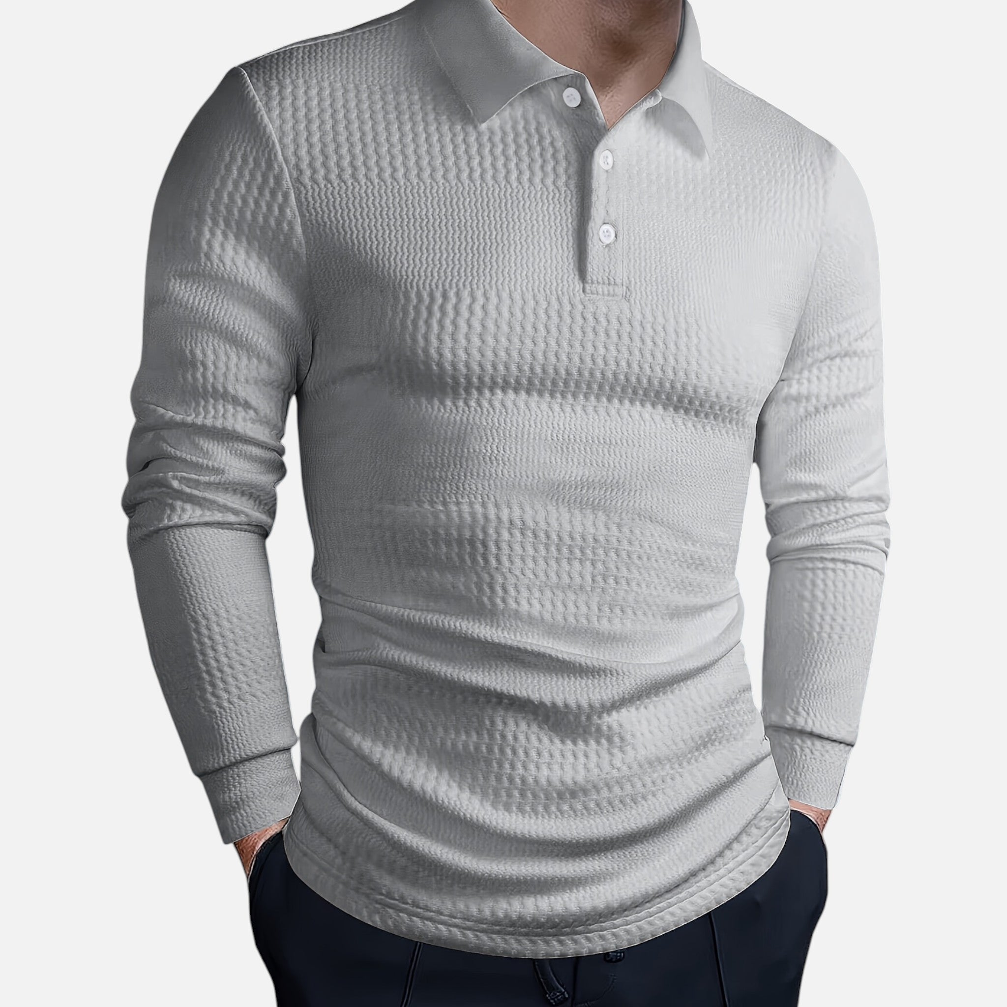 Westenbury | Men’s Casual Jacquard Shirt | Versatile Everyday Wear