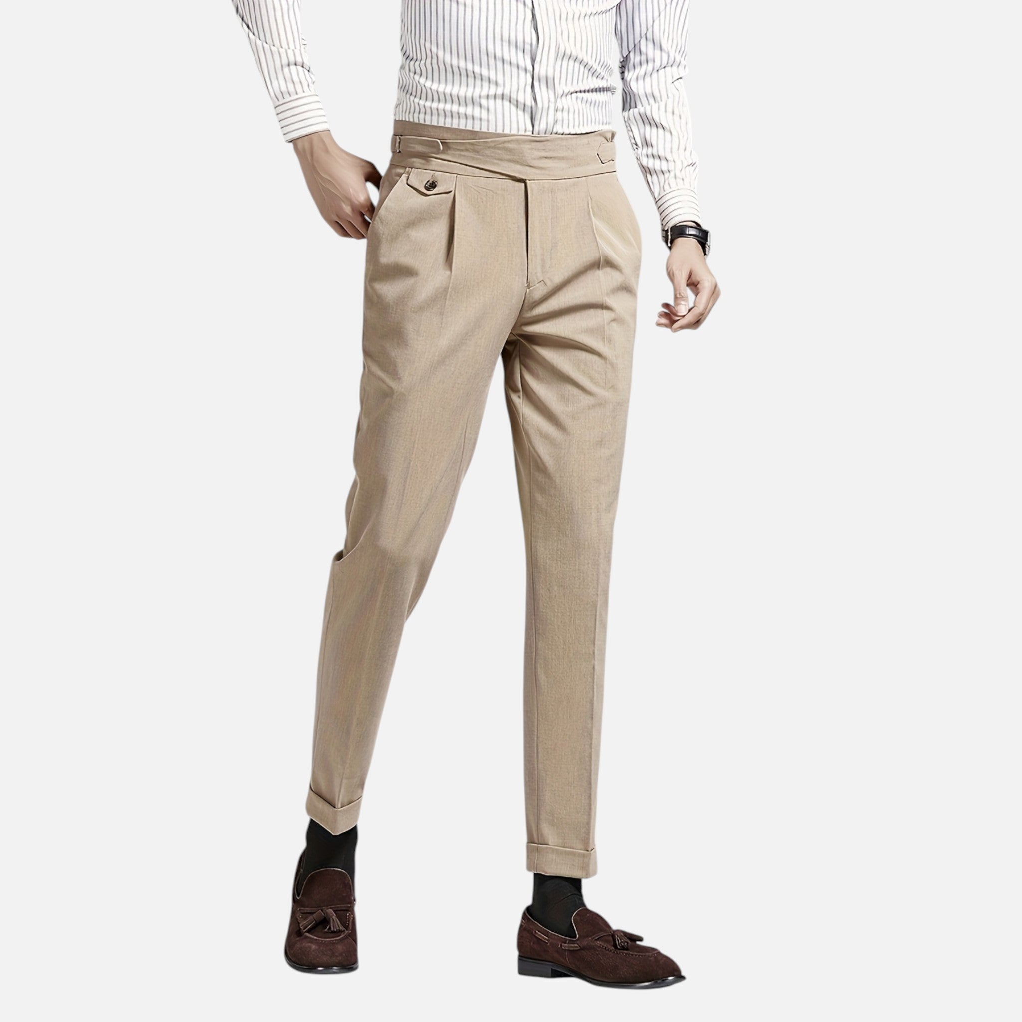 Westenbury | Men’s Cropped Suit Pants | Timeless Business Casual