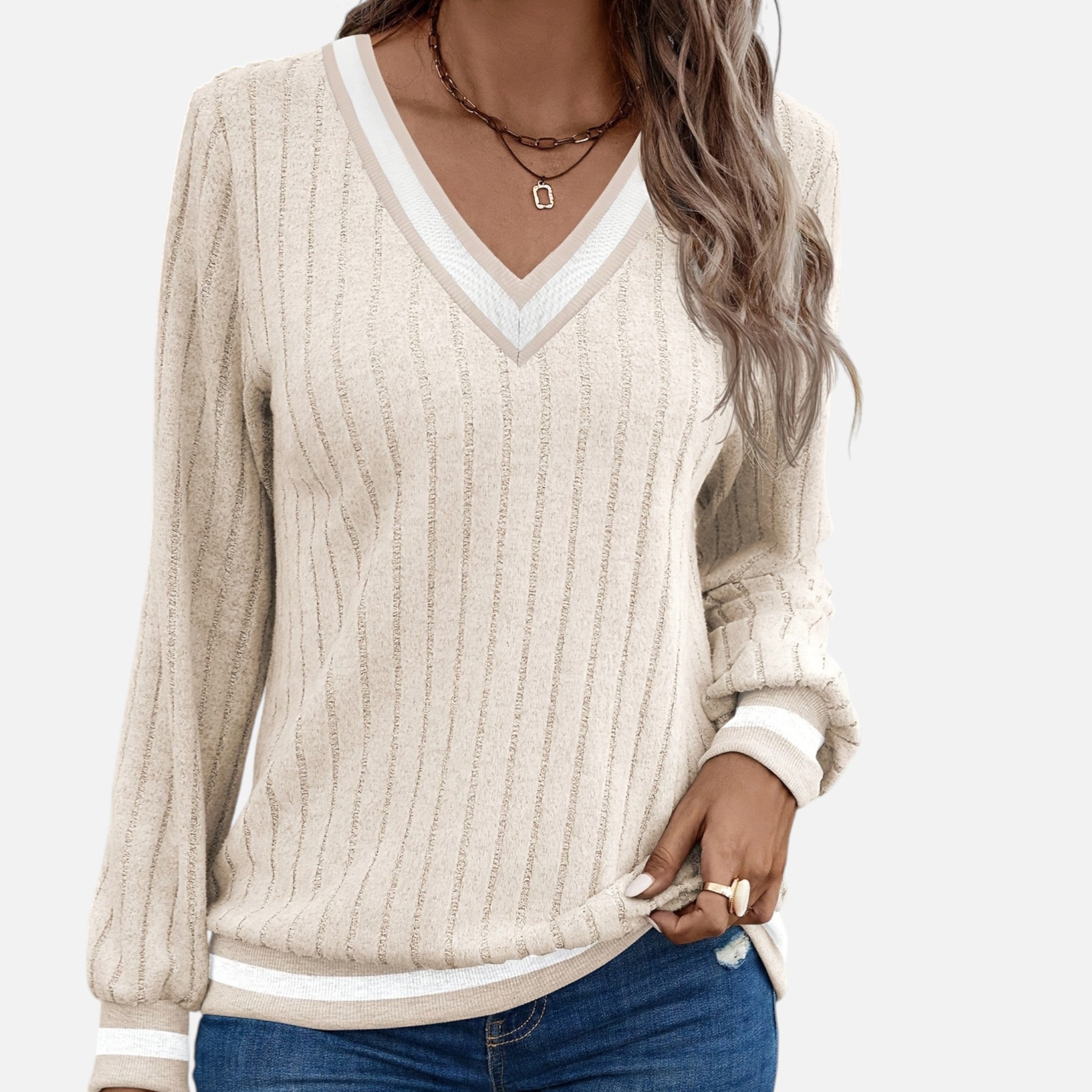 Westenbury | Women’s Ribbed Long Sleeve | Timeless Everyday Elegance