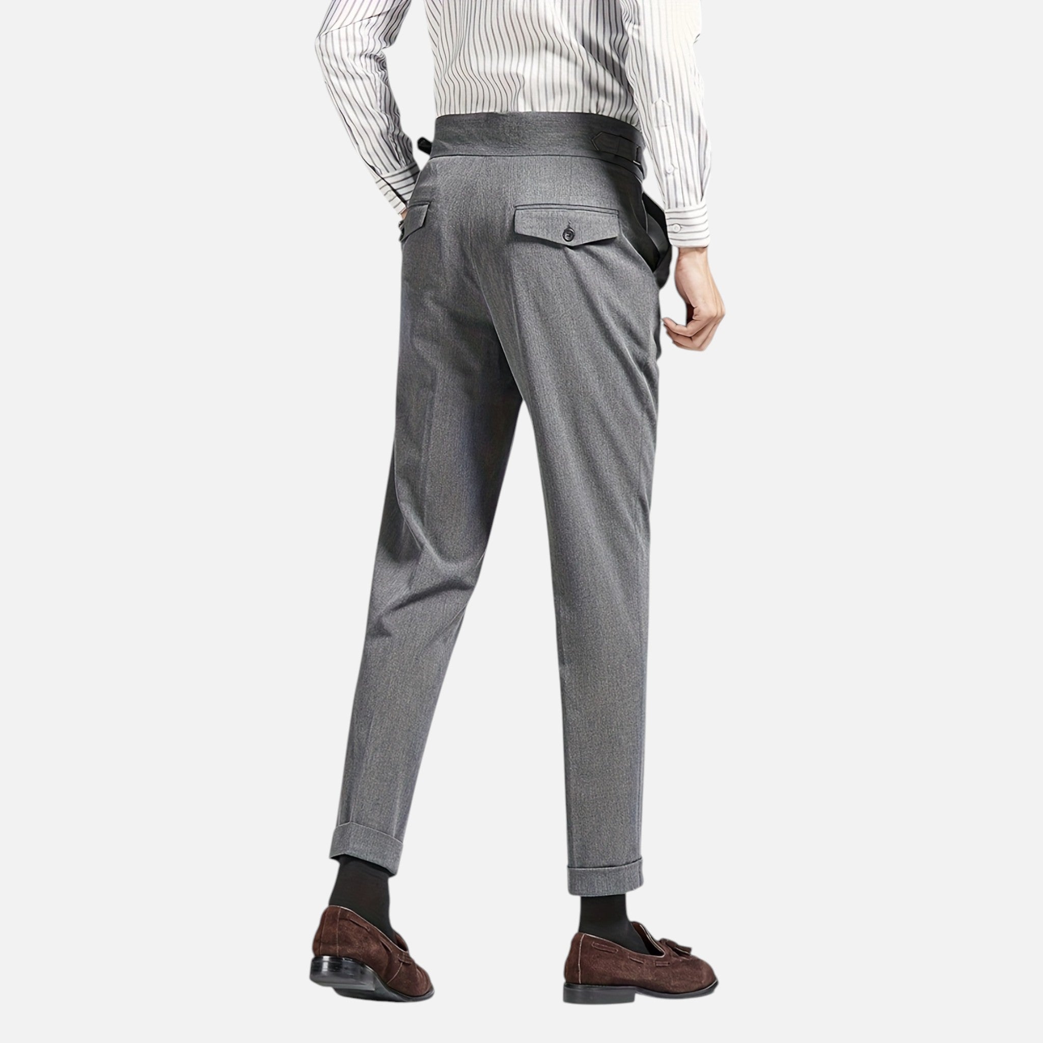 Westenbury | Men’s Cropped Suit Pants | Timeless Business Casual