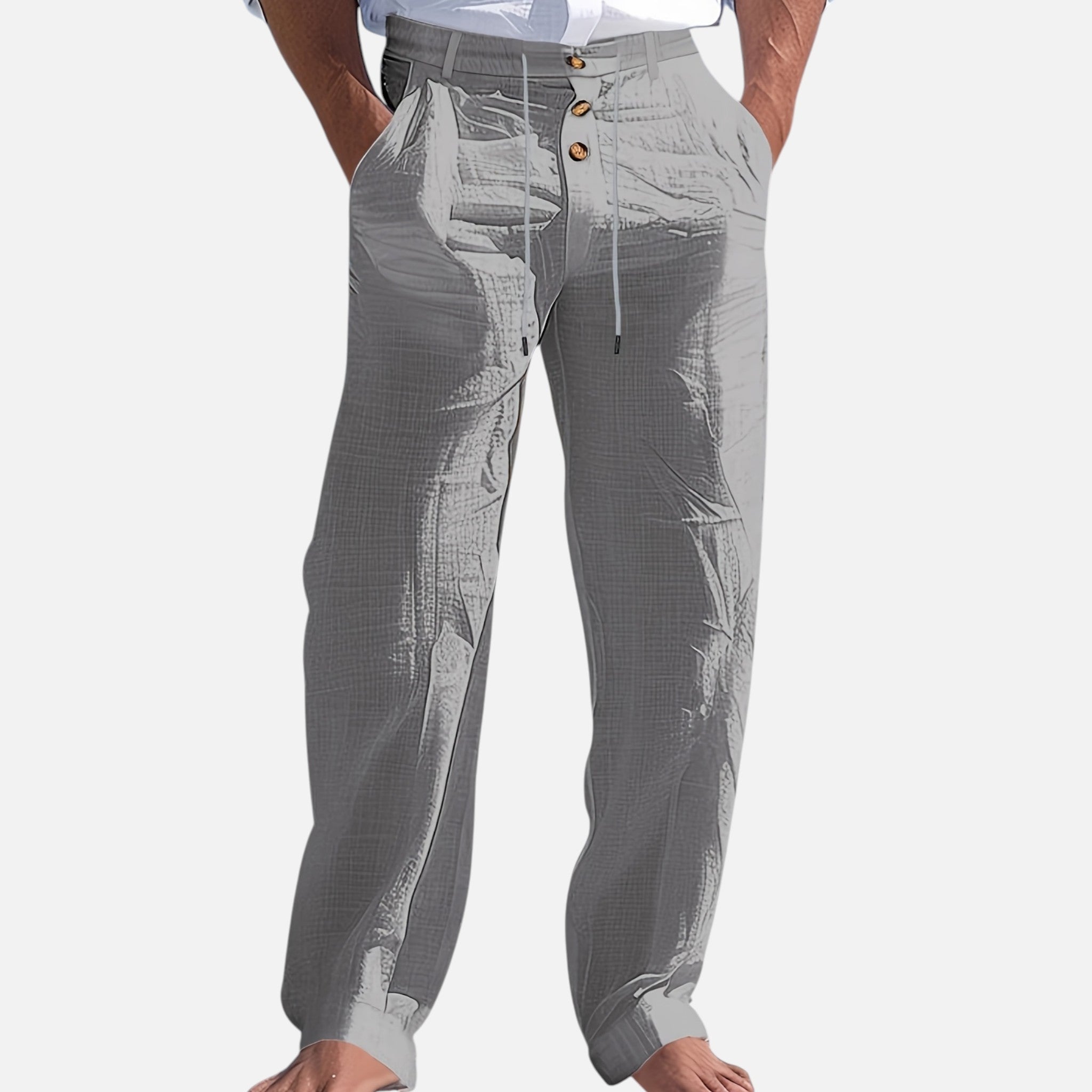 Westenbury | Men’s Linen Trousers | Riviera Leisure Elegance