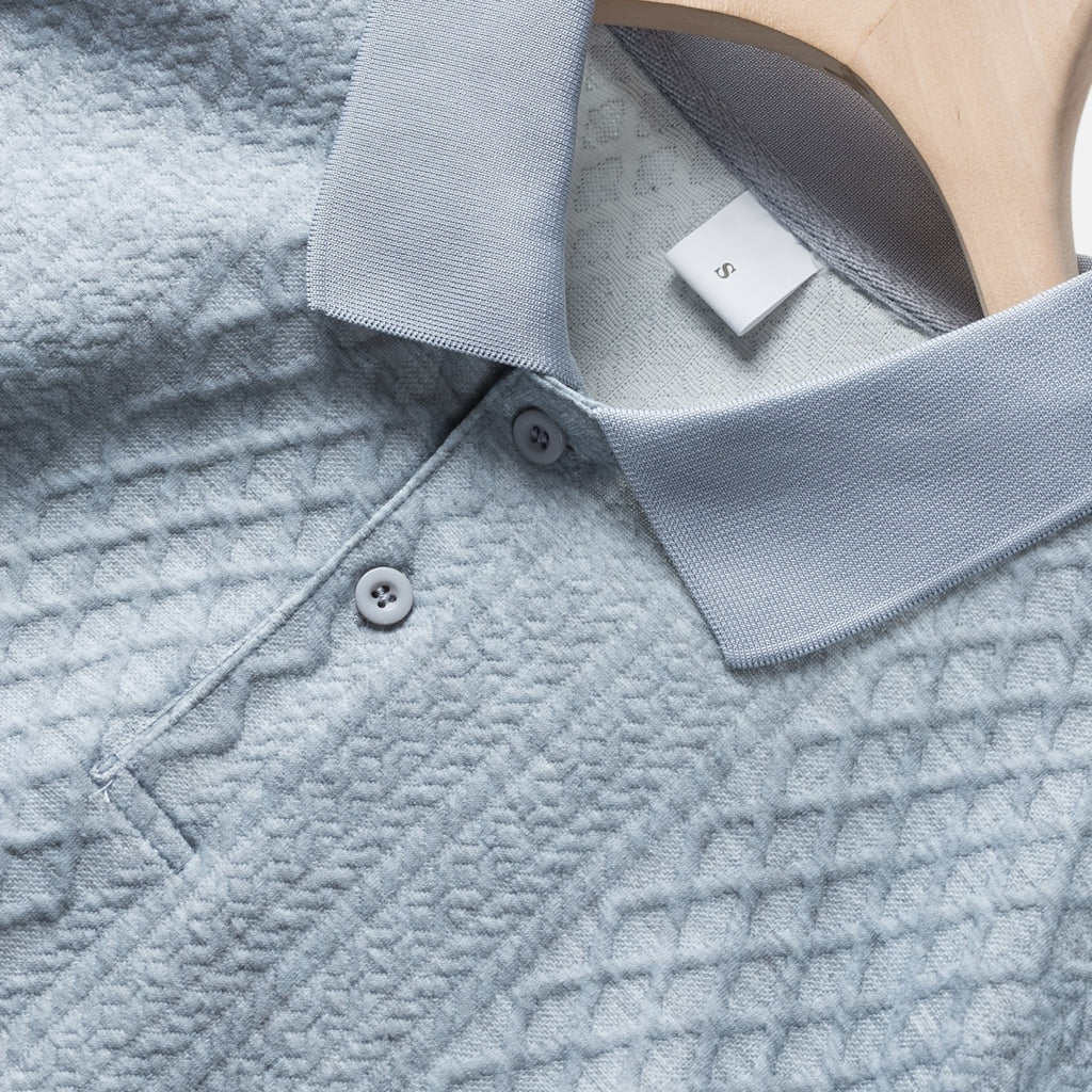 Westenbury | Westenbury | Men’s Jacquard Polo | Refined All-Season Elegance