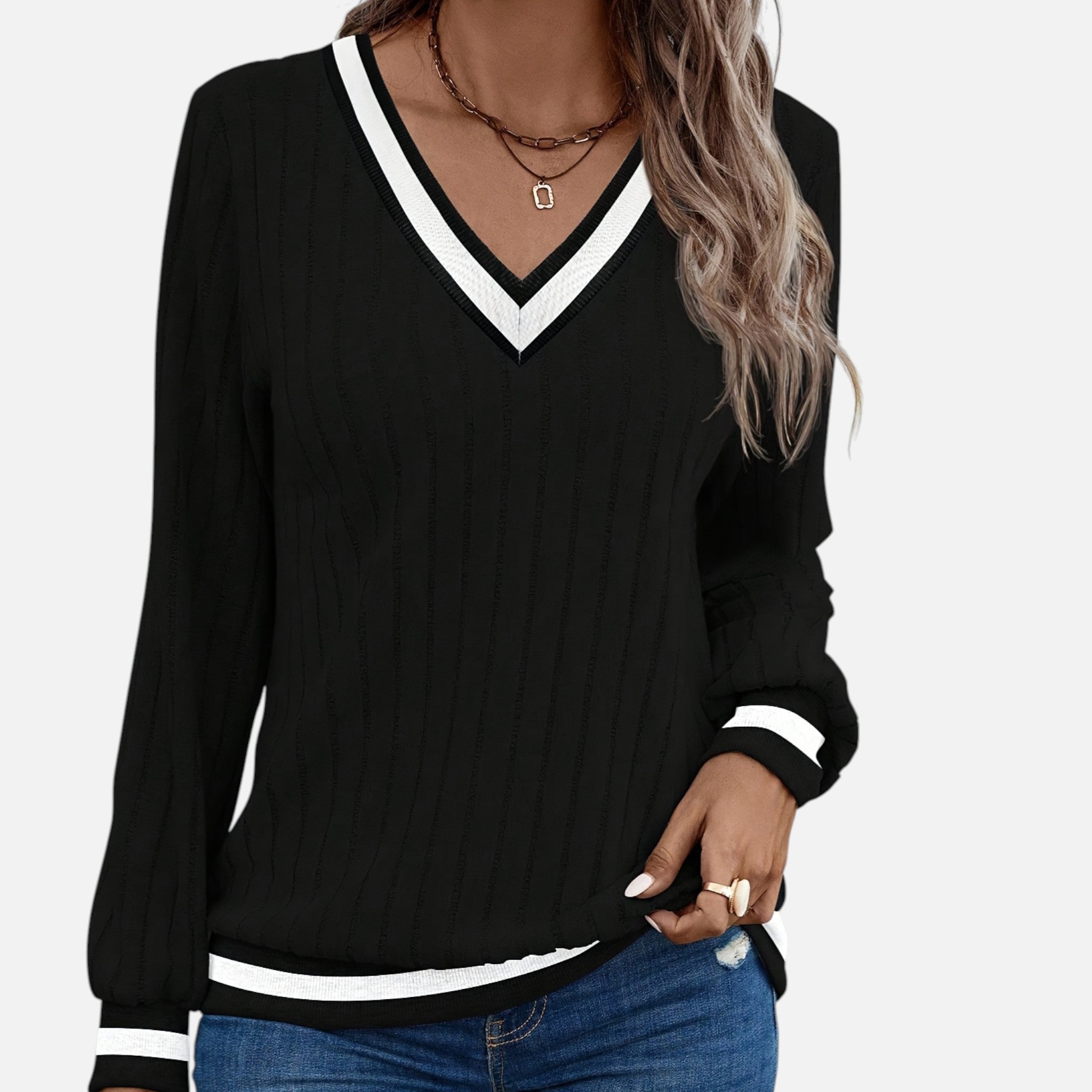 Westenbury | Women’s Ribbed Long Sleeve | Timeless Everyday Elegance