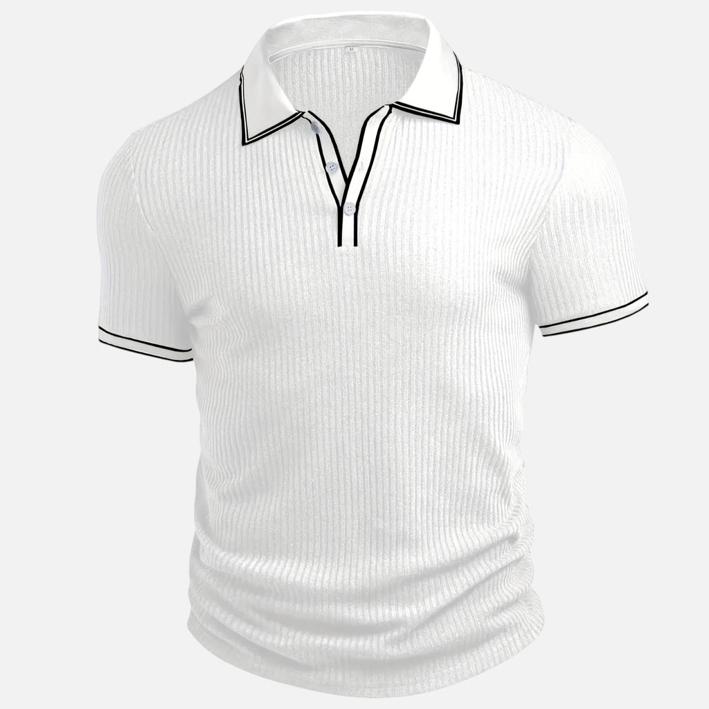 Westenbury | Men’s Contrast Polo | Effortless Casual Elegance