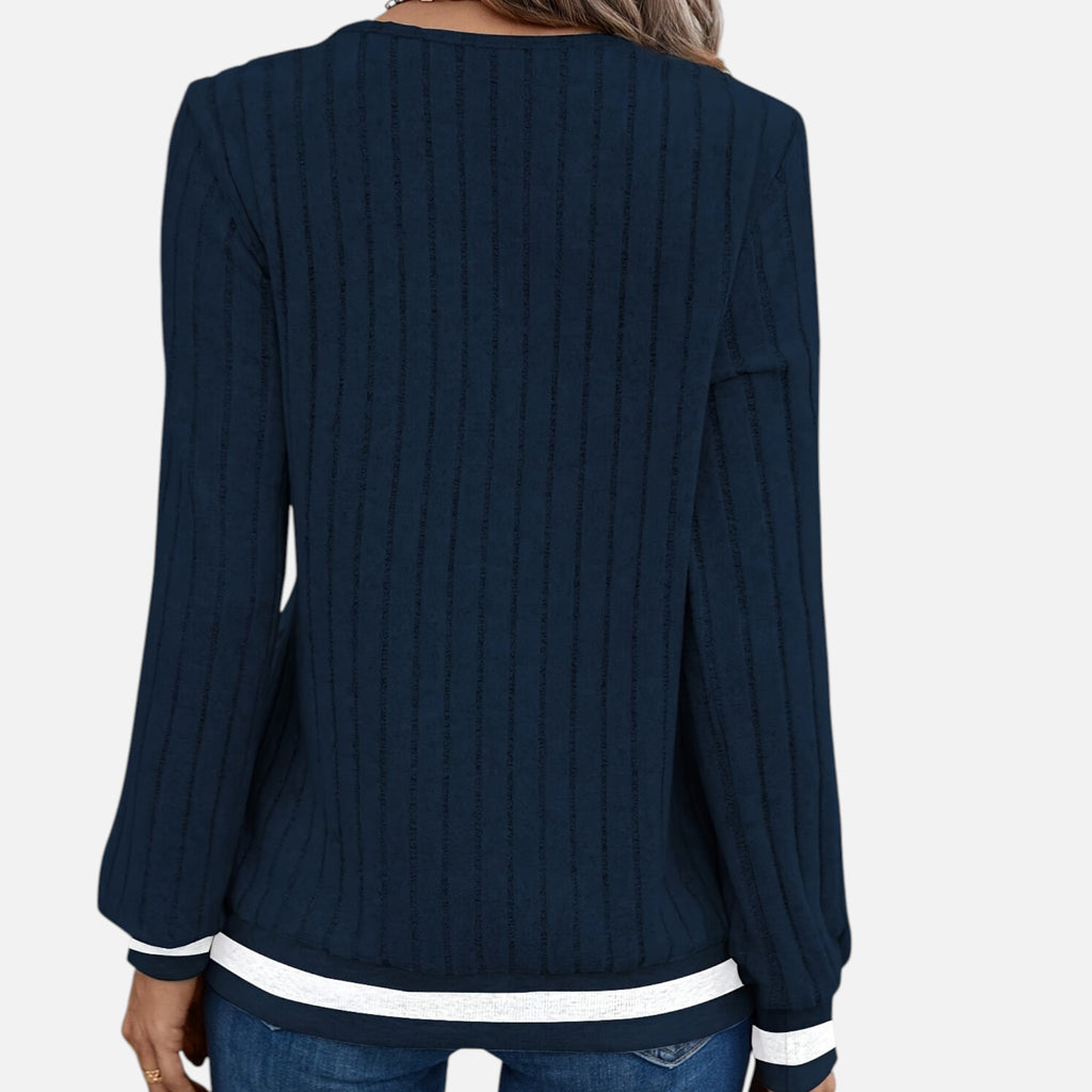 Westenbury | Women’s Ribbed Long Sleeve | Timeless Everyday Elegance