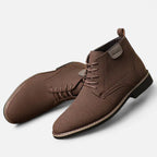 Men’s Retro Business Lace-Up Boots