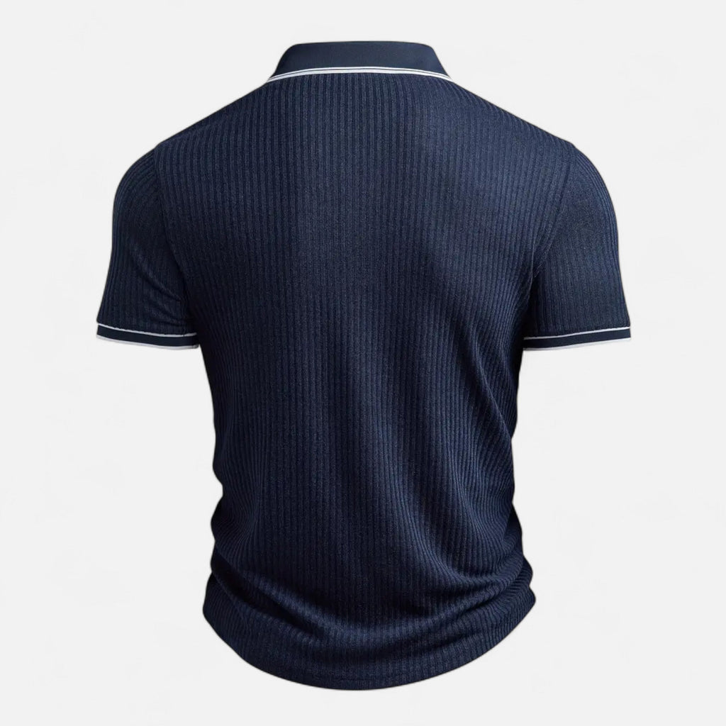 Men’s Summer Polo Shirt – Classic Knit Design