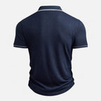 Men’s Summer Polo Shirt – Classic Knit Design