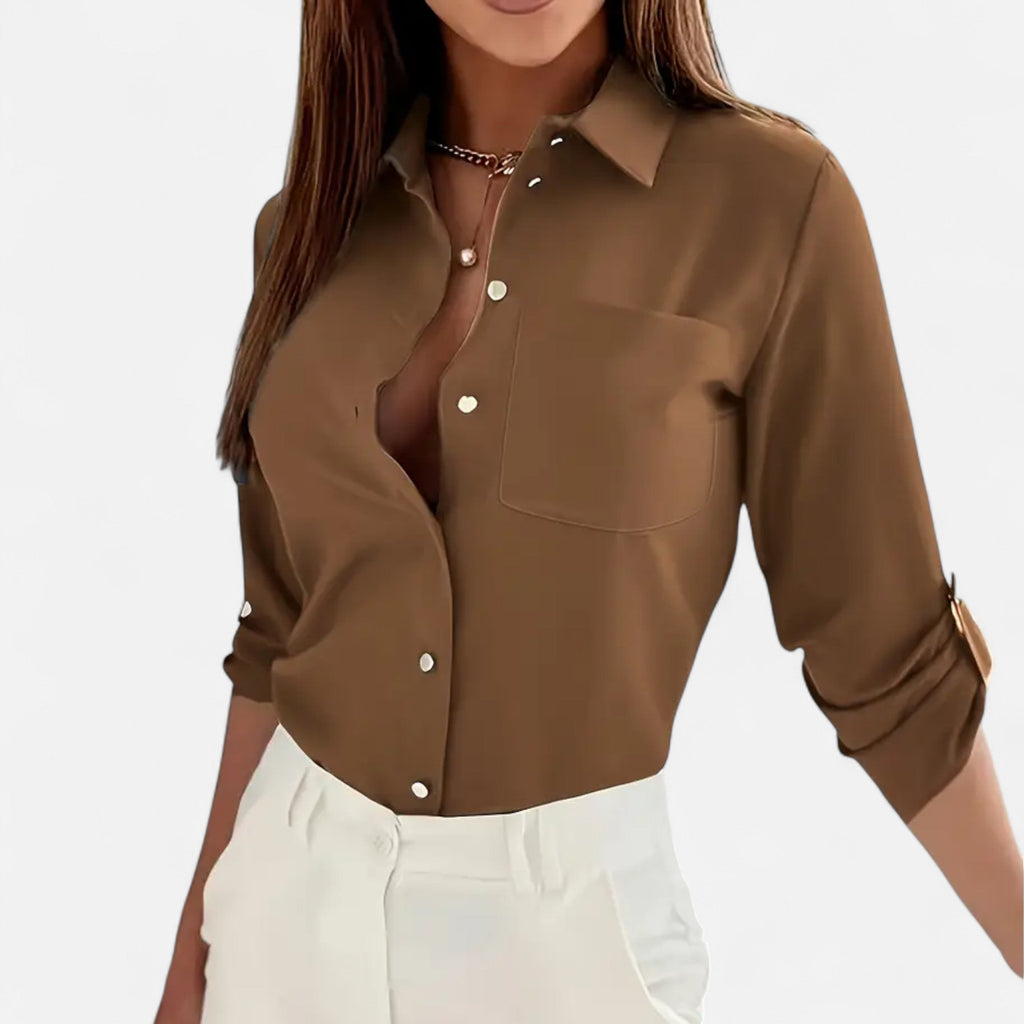 Women’s Elegant Button-Up Shirt