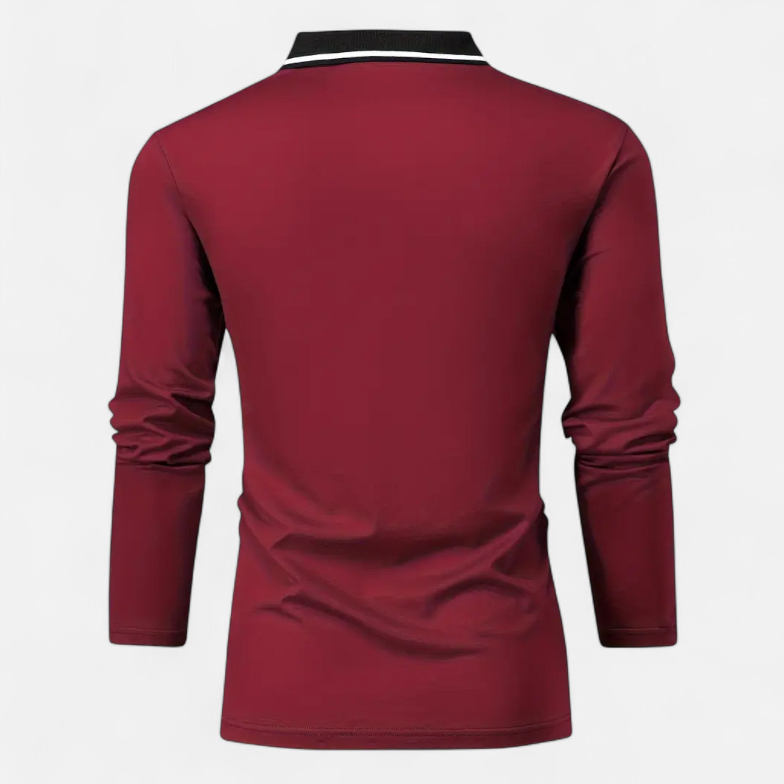 Men’s Casual Rugby Top – Timeless Autumn Layer