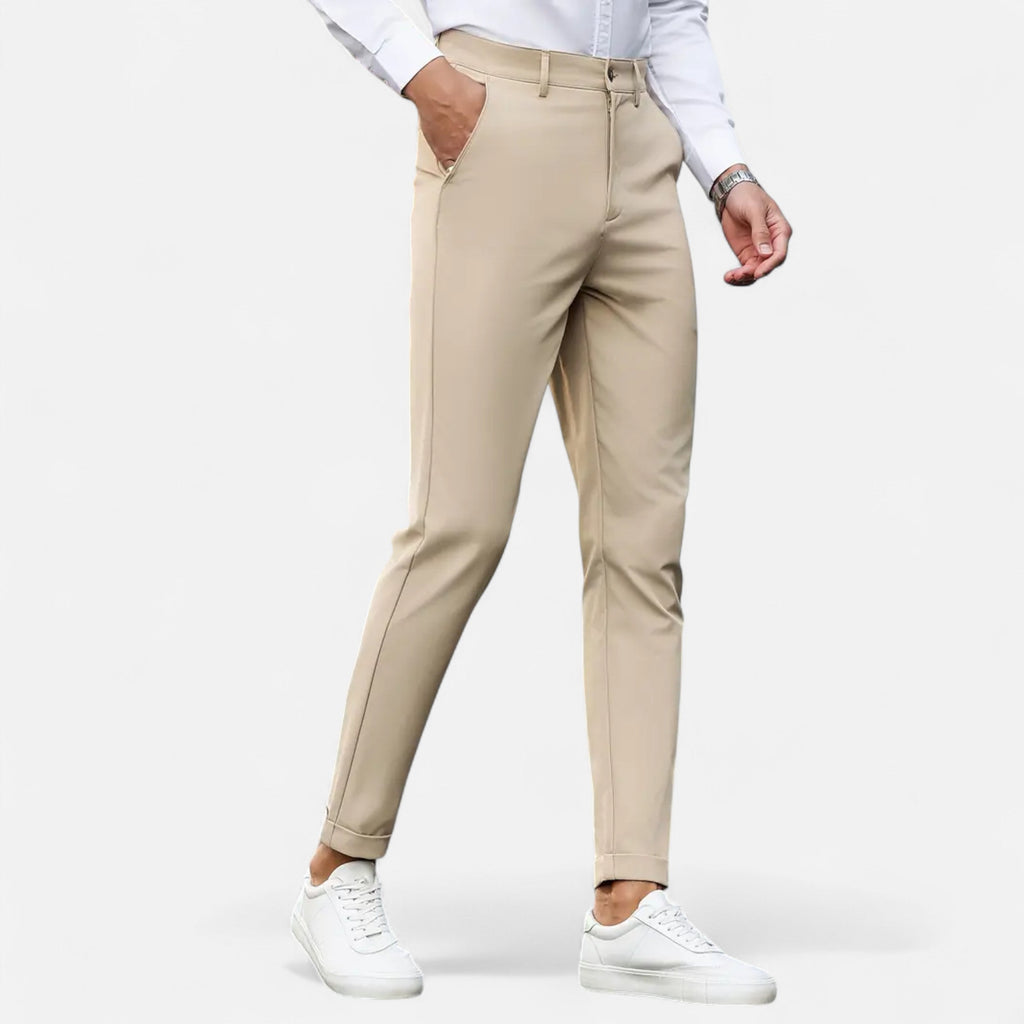 Men’s Straight-Leg Trousers – Timeless Design