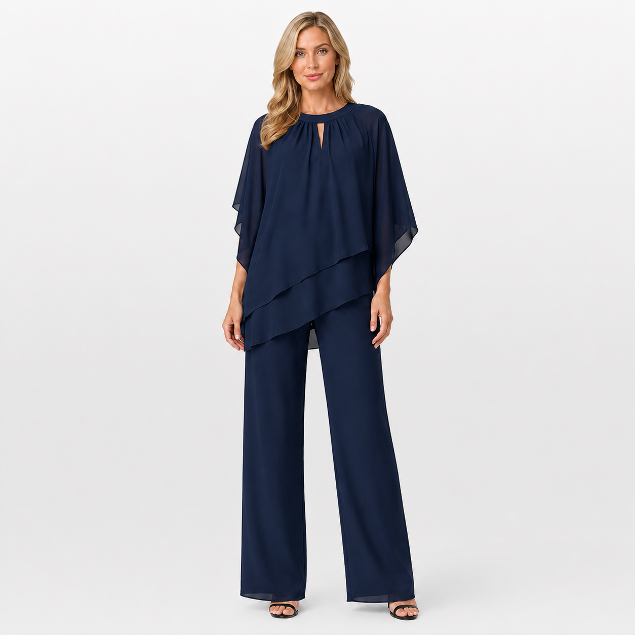 Westenbury | Women’s Batwing Two-Piece Set | Relaxed Modern Sophistication