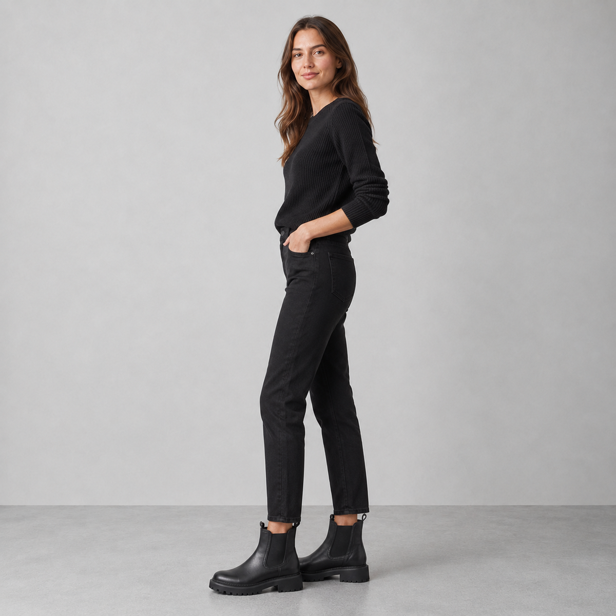 Westenbury Women’s Faux Leather Chelsea Boots