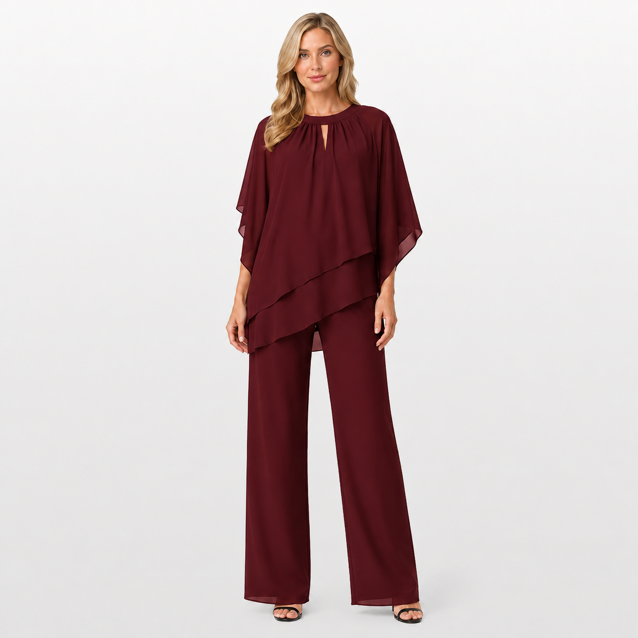 Westenbury | Women’s Batwing Two-Piece Set | Relaxed Modern Sophistication