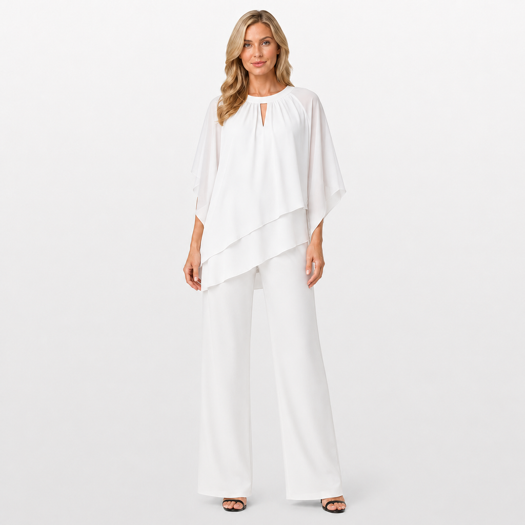 Westenbury | Women’s Batwing Two-Piece Set | Relaxed Modern Sophistication
